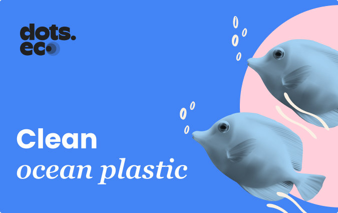 Clean ocean-bound plastic